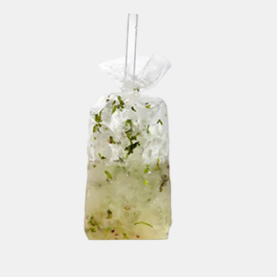 Clear polypropylene cocktail bags. Various sizes. (100 units)