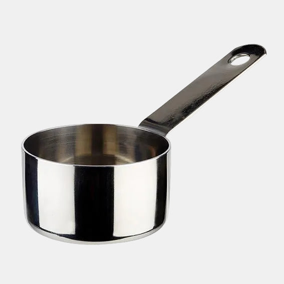 Mini cazo inox. ø7 x 4,5 cm - 1 Ud.