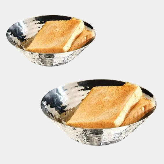 Bowl with polished mirror finish, ø 16 cm