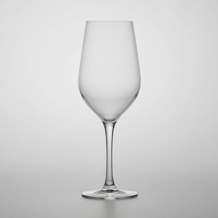 Copos de vinho em cristal mineral. Vários tamanhos (24 unidades).