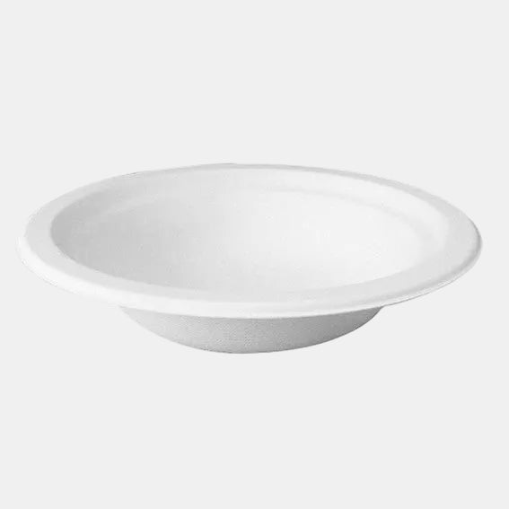 Sugarcane bowl ø18X4 cm 450 ml (600 units)