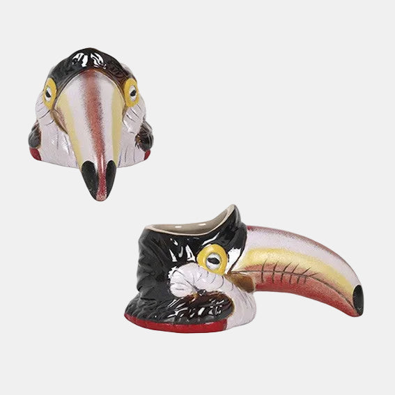 Copo Tiki em porcelana Tukan 18x9 cm 28 cl (4 unidades)