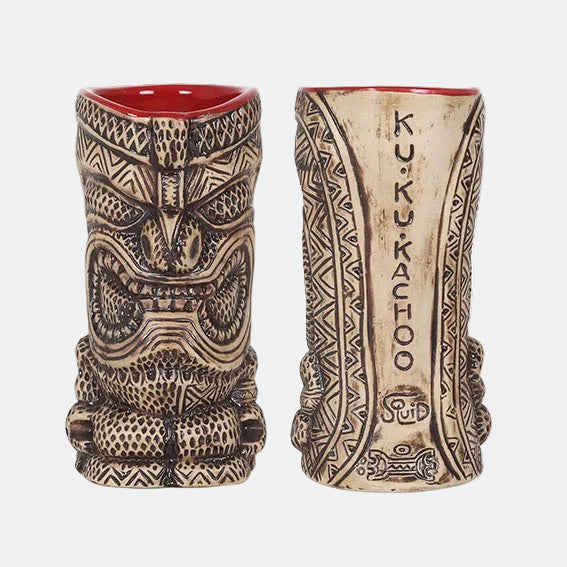 Kane Máscara em porcelana Tiki, 8x17 cm, 35 cl (9 unidades)