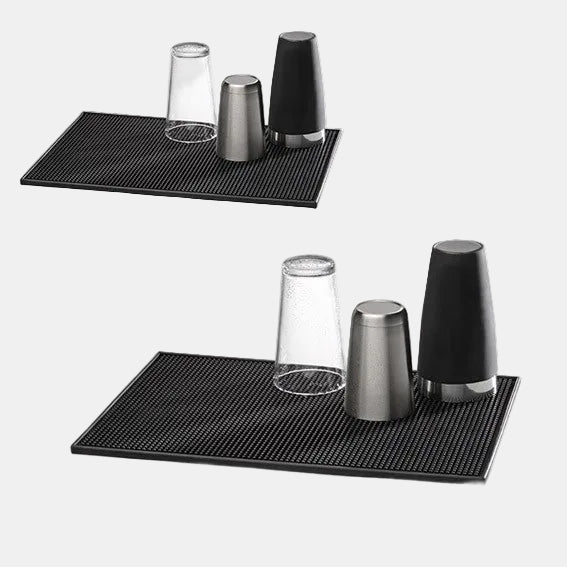 Tapete antideslizante escurridor para barra de coctelería. 30 x 15 cm - 1 Ud.