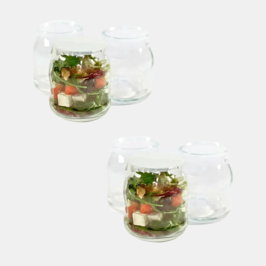 Pote de iogurte jumbo 360 ml (50 unidades)