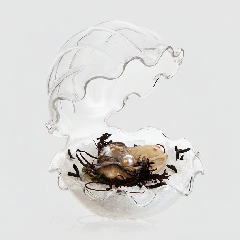 Oyster Plate Ø 12 x 13 cm (1 pc)
