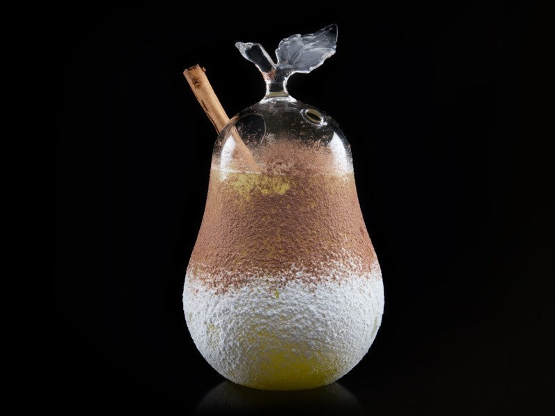 Pear glass ø11x19cm 500ml (1 unit)