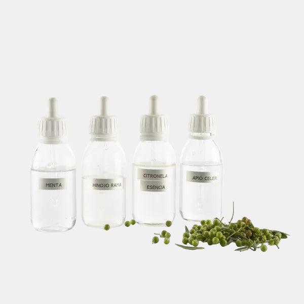 Girovap Dropper + Glass Refill Bottles - 10 pcs.