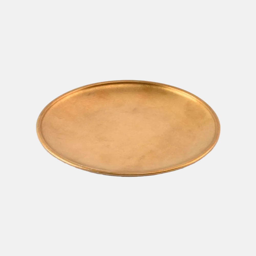 Plato de pan inox oro viejo. ø14 cm - 6 Uds.