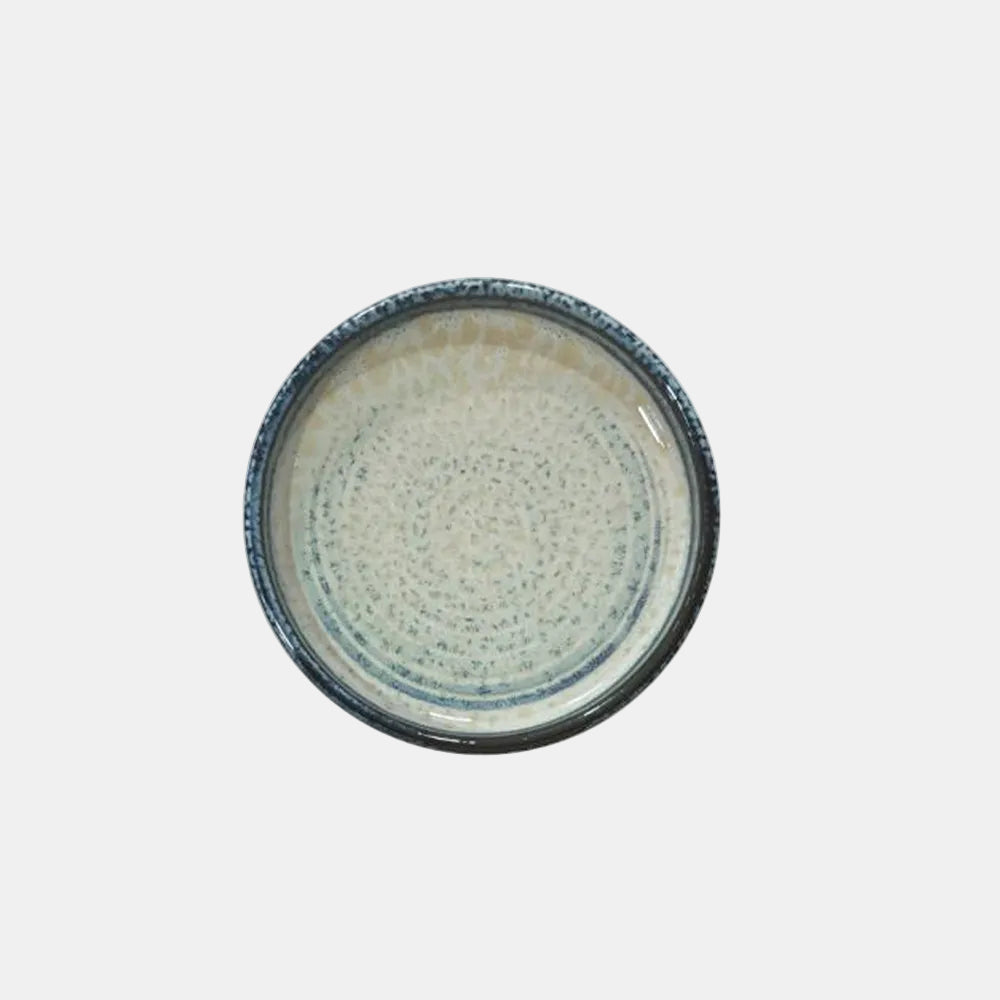 Charma small blue beige dinner plate. 10 cm (6 pcs)