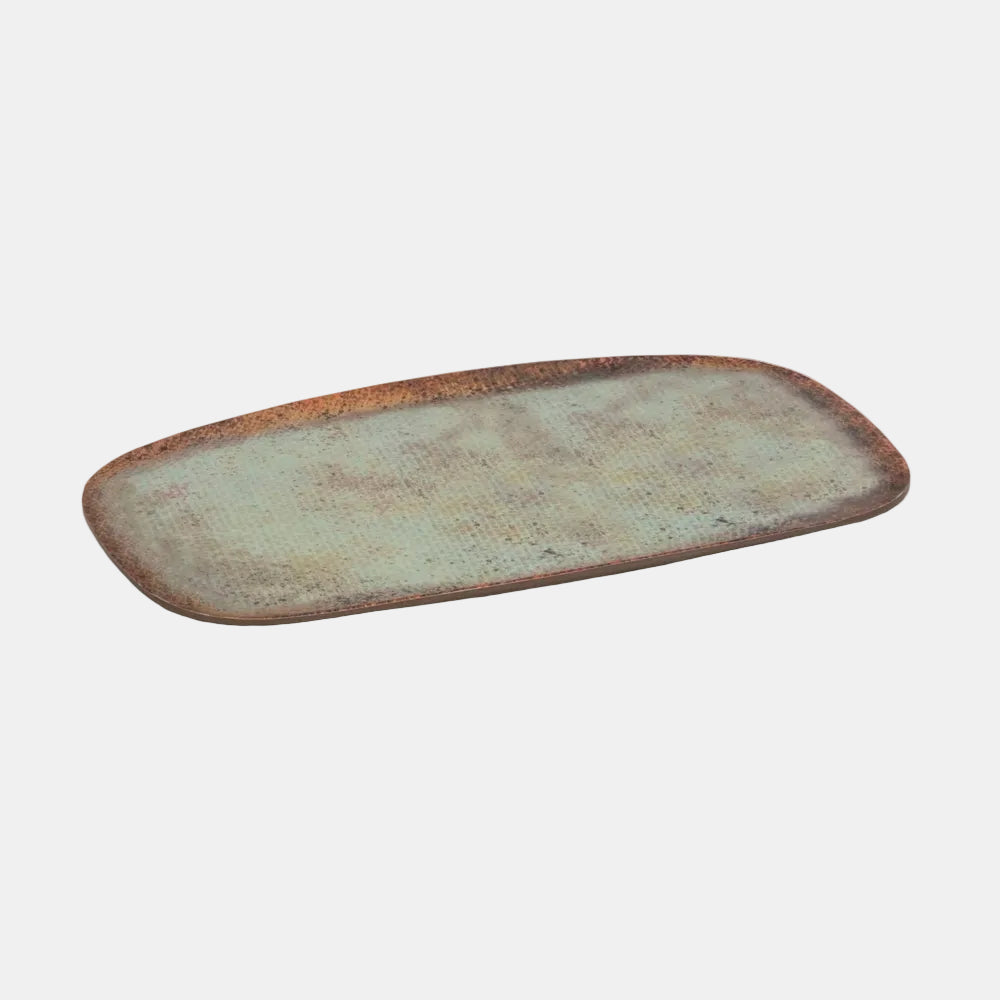 Fuente melamina oval Linen. 28 x 15 x 2 cm - 1 Ud