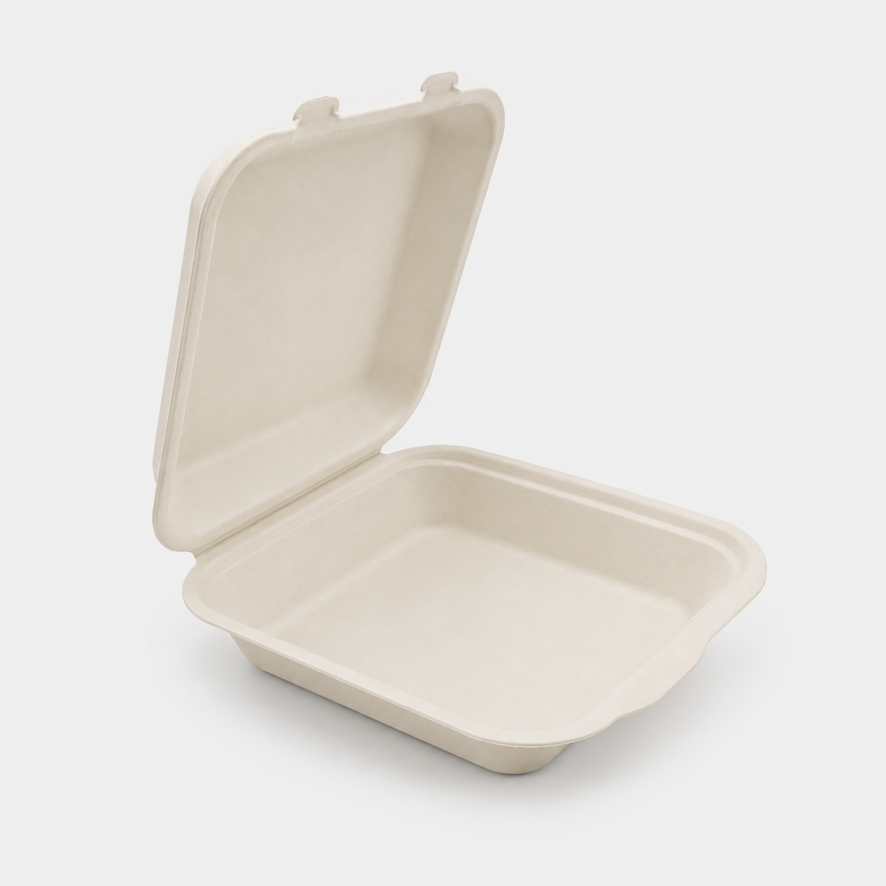 Sugarcane menu holder container 21.8x20.7x10.4 cm (250 units)