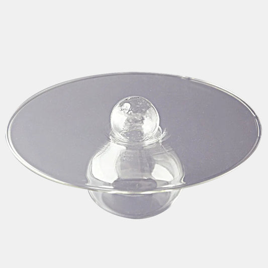 Crystal UFO plate. Various sizes (1 unit)