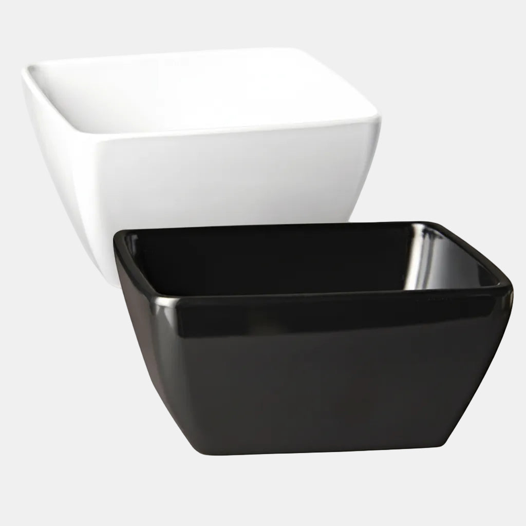 Taça quadrada em melamina 9 x 9 x 4 140 ml (1 unidade) Preço 4,22 €