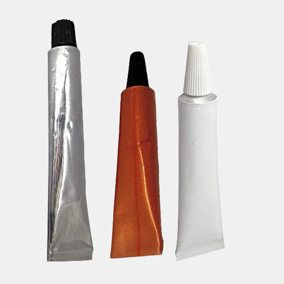 White aluminum tube 30 ml (100 units)