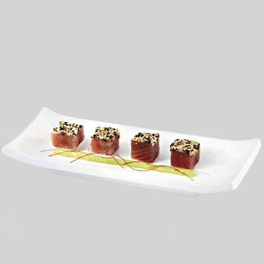Zen sushi tray 22.5 x 9.5 x 3 cm (1 pc)
