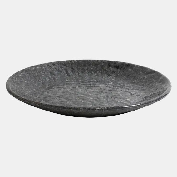 Round melamine platter mamba granite ø40.8x5 cm (4 Units) Unit price €49.59