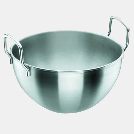 Stainless steel cauldron with handles. Various sizes and capacities (1 unit) Unit price €39.21
