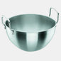 Stainless steel cauldron with handles. Various sizes and capacities (1 unit) Unit price €39.21
