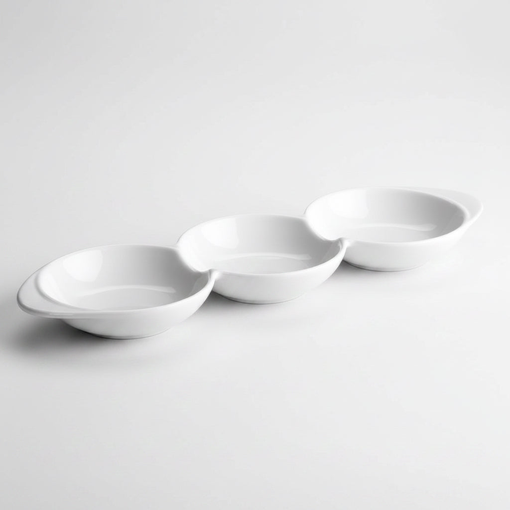 TRAY 3 COMPARTMENTS 29 X 9 X 2.5 CM