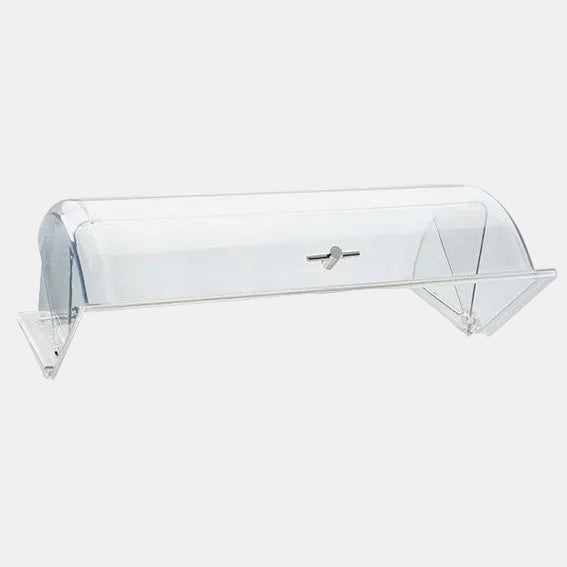 Campana rolltop pomo cromado para cesta 53 x 32.5 x 7 cm - 1 Ud.