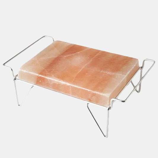 Soporte inox para plancha de sal. 40 x 24 x 14 cm - 1 Ud.
