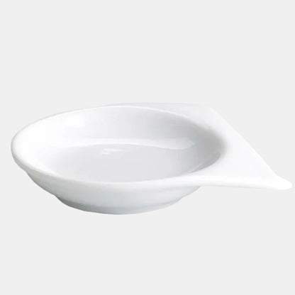 Molheira em porcelana branca com pega dupla, 7 x 7,5 x 1,5 cm (240 unidades) 0,94 €/unidade.