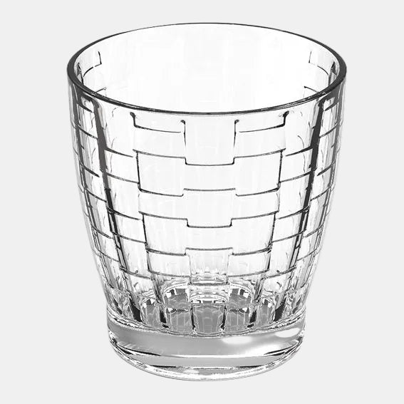 Olympea craft clear glass tumbler 34 cl (6 units)