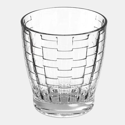 Olympea craft clear glass tumbler 34 cl (6 units)