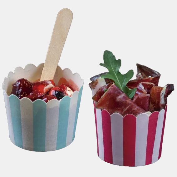 Mini tarrina de helado. ø5 x 3 cm - 100 Uds.