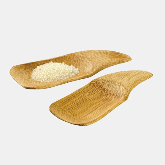 Bamboo tasting spoon 10 x 6 cm (144 pcs)