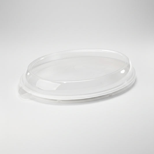 Plato de pulpa ovalado. 18 x 25 cm - 500 Uds.