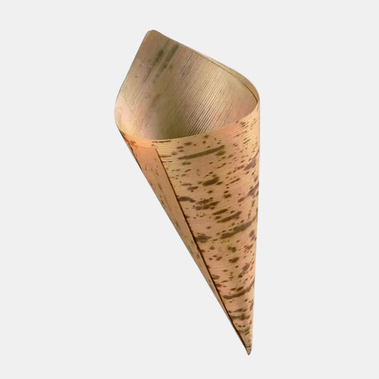 Cono hoja bambú. Varias medidas - 1000 Uds.