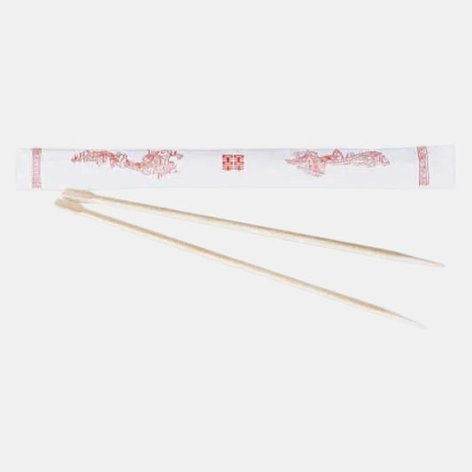 Wooden chopsticks wrapped 20.3 cm (2000 pcs)