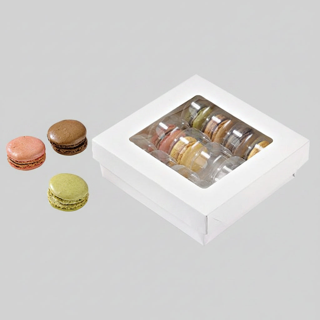 White Kray box with window (250 units)