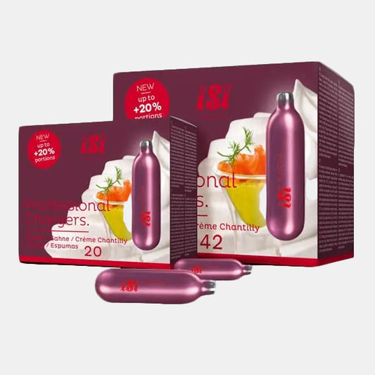 Cargas profesionales sifón crema - 10 ud.