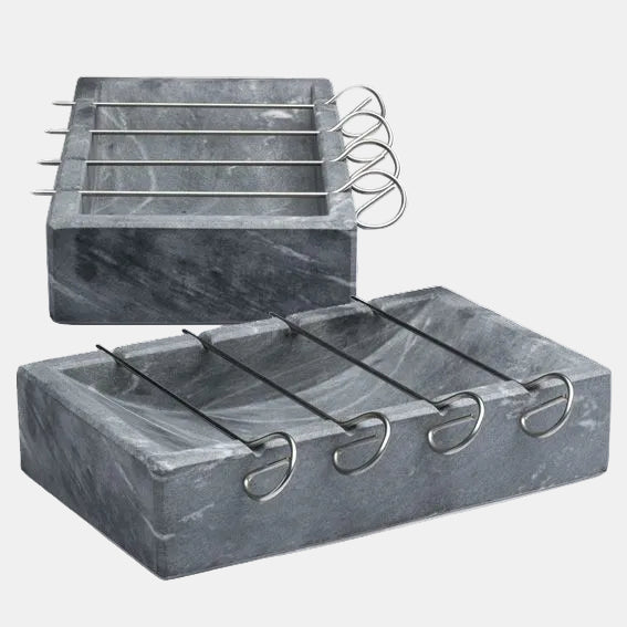 Pedra mármore Robata 25x16x6 cm (1 unidade)