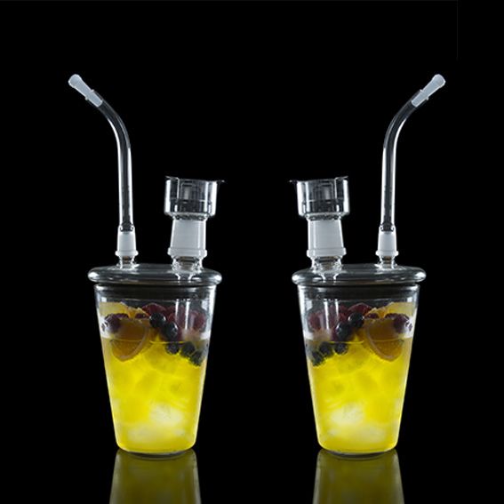 Disco de luz LED para iluminar bebidas ø5 cm (10 unidades)