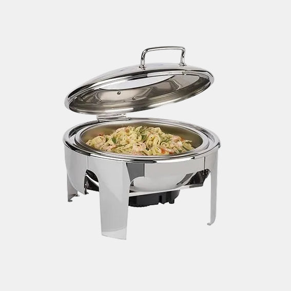 Chafing Dish redondo easy induction Inox 6L.