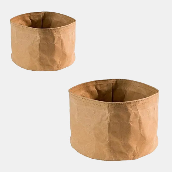 Panera paperbag beige. ø17 x 11 cm - 1 Ud.