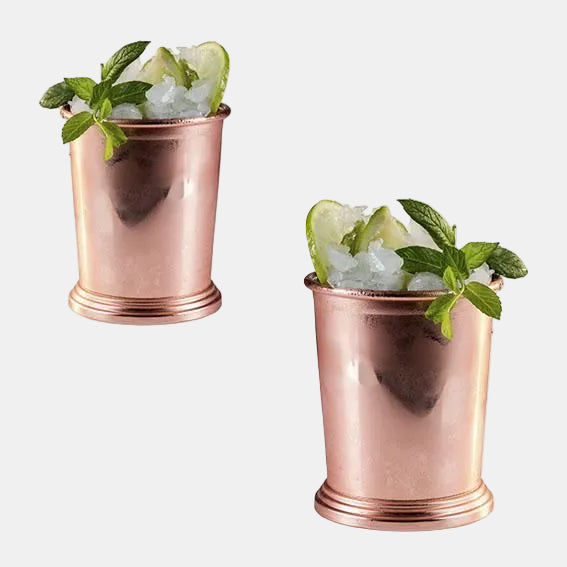 Caneca Julep em aço inoxidável cor cobre ø8,5 x 10 cm 0,35 l