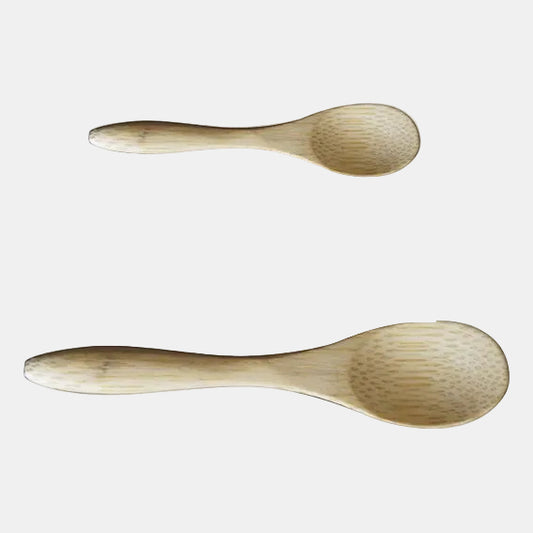 Tung bamboo mini spoon 9 cm (500 units) Price per unit €0.28