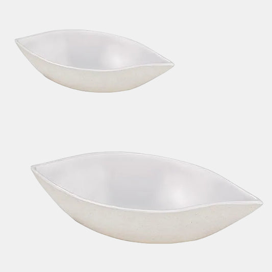 Prato biodegradável para snacks fabricado em polpa de cana-de-açúcar, 11x5,2x2,5 cm (300 unidades)