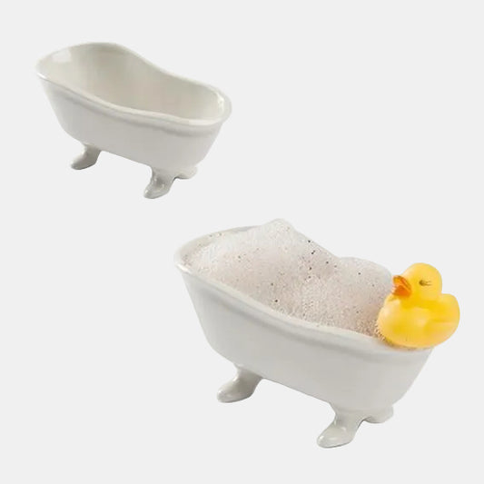 Bañera de porcelana para coctel. Spa Drink. 15 x 7 x 7 cm. 175 ml - 1 Ud.