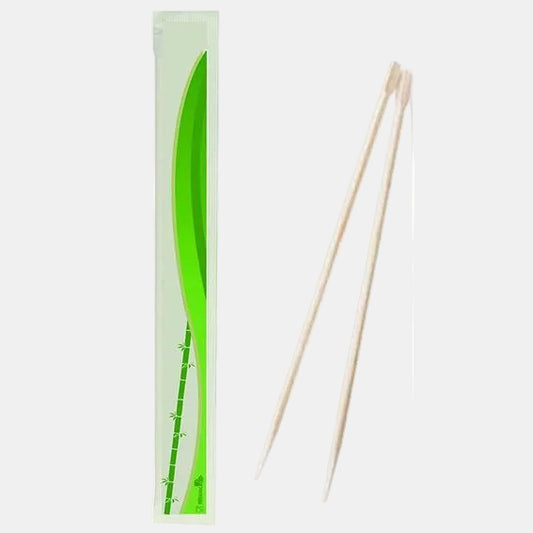 Wrapped bamboo chopsticks 20cm (2000 pcs)