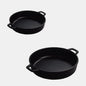 Cazuela baja sin tapa aluminio fundido. Varias medidas (1 Ud)