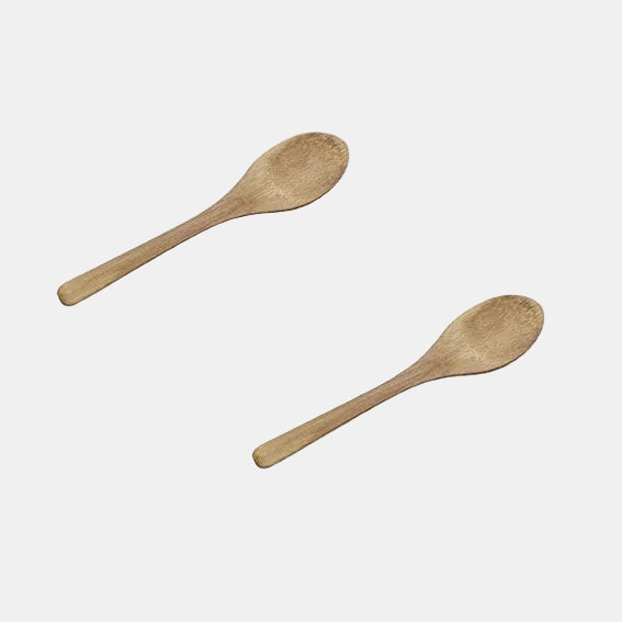 Minicuchara de bambú 9 cm - 50 Uds