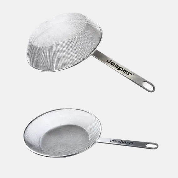 Sartén de malla metálica Josper agujero fino. ø30 cm - 1 Ud.