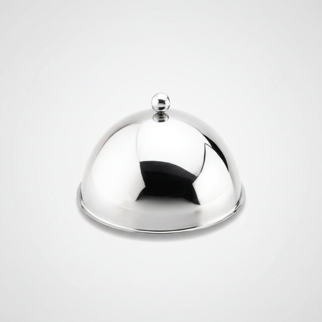 Campana de acero inox cubreplatos. ø28 x 17,5 cm - 1 Ud.