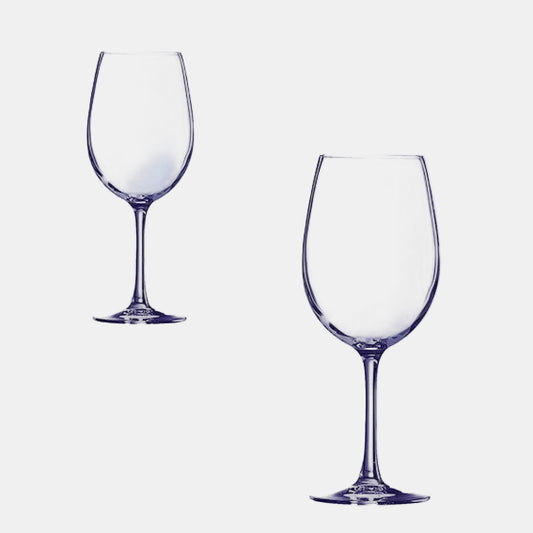 Cabernet crystal wine glasses. Various sizes (24 units)